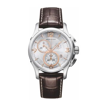 Hamilton Jazzmaster Chrono Quartz 42 Stainless Steel / Silver