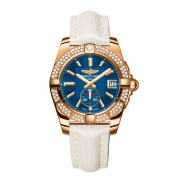 Breitling Galactic 36 Automatic Rose Gold / Diamond / Gun Blue / Sahara
