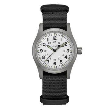 Hamilton Khaki Field Mechanical 38 White