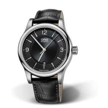Oris Classic Date 42 Stainless Steel / Black