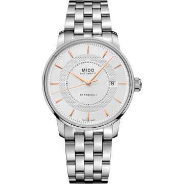 Mido Baroncelli II Signature Automatic Silver