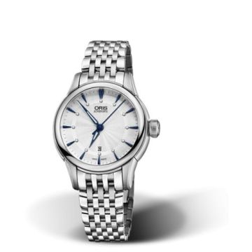 Oris Artelier Date Diamonds 31 Stainless Steel / Silver / Bracelet