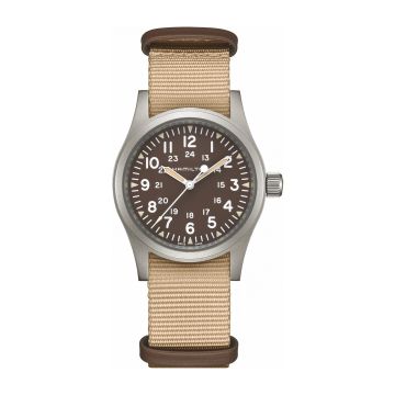 Hamilton Khaki Field Mechanical 38 Brown