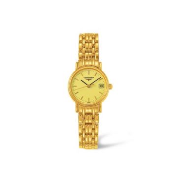 Longines Presence 23.5 Quartz Yellow