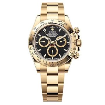 Rolex Cosmograph Daytona Yellow Gold / Black / Oyster
