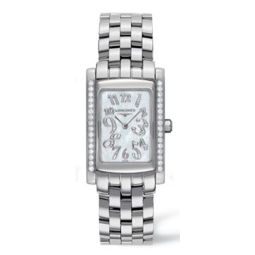 Longines DolceVita 22 Quartz Stainless Steel Diamond MOP