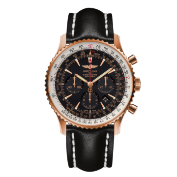 Breitling Navitimer 01 46 Red Gold / Black / Calf / Pin