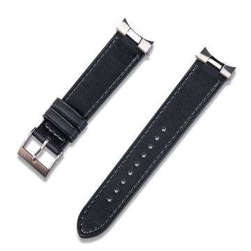LEATHER STRAP WITH END LINKS FOR SEIKO SPEEDTIMER 41.40MM (LX03-911) - 21mm