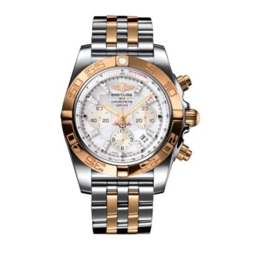 Breitling Chronomat 44 Stainless Steel / Rose Gold / Pearl Diamond / Bracelet