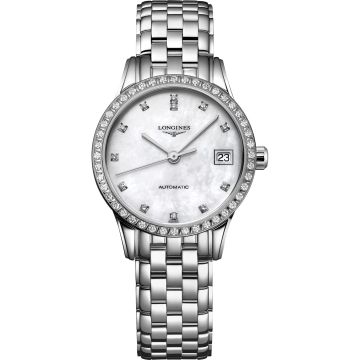 Longines Flagship 26 Automatic Diamond Bezel MOP