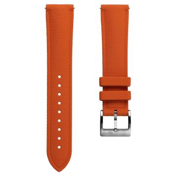 Breakwater FKM Rubber Strap - Orange - 20mm