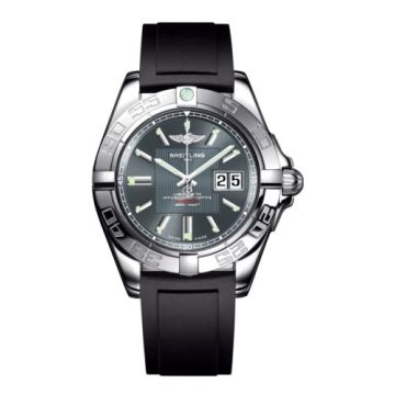 Breitling Galactic 41 Stainless Steel / Tomcat Gray / Rubber