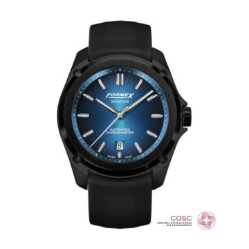 Formex Essence Leggera Automatic Chronometer Electric Blue  / Rubber