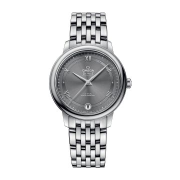 Omega De Ville Prestige Co-Axial 32.7 Stainless Steel / Vintage Grey  / Bracelet
