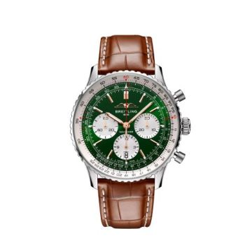 Breitling Navitimer  B01 Chronograph 43 Stainless Steel / Green / Spain