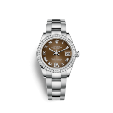 Rolex Datejust 31 Stainless Steel Diamond / Oyster / Bronze - Roman