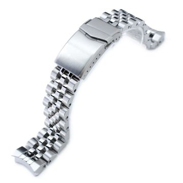Angus-J Louis 20mm Stainless Steel Bracelet for Seiko Sumo SBDC001 SBDC031 SBDC081 - 20mm