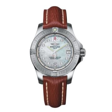 Breitling Colt Lady Pearl Diamond / Sahara / Pin