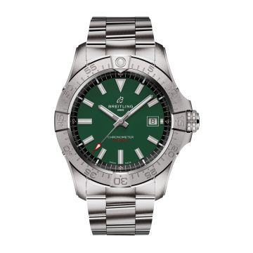 Breitling Avenger Automatic 42 Stainless Steel / Green / Bracelet