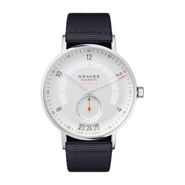 Nomos Glashütte Autobahn Neomatik 41 Date Silver