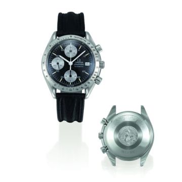Omega Speedmaster Date 38 Stainless Steel / Black / Albertville Winter Olympics
