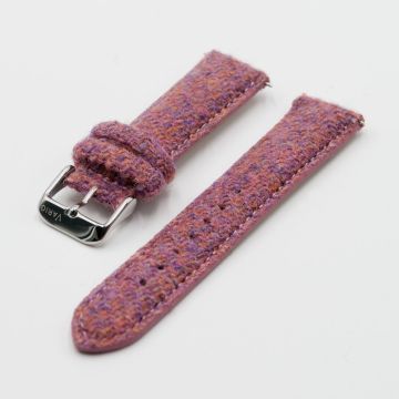 Harris Tweed Bubble Gum Pink Watch Strap - 22mm