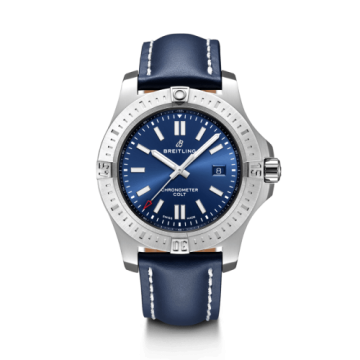 Breitling Chronomat Colt 44 Automatic Blue / Calf / Folding