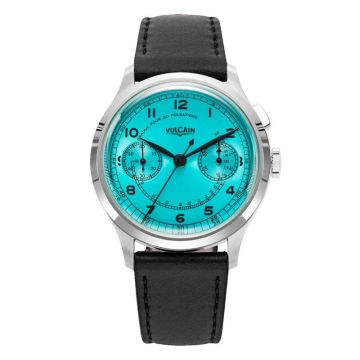 Vulcain Monopusher Heritage Turquoise 650167A38