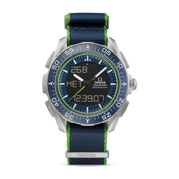 Omega Skywalker X-33 Titanium / Blue / Nato / Solar Impulse