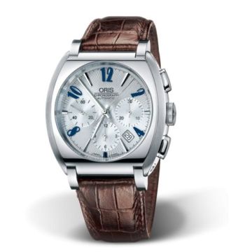 Oris Frank Sinatra Chronograph Stainless Steel / Silver