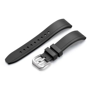 STRAIGHT END FKM RUBBER STRAP (UX03) - 20mm