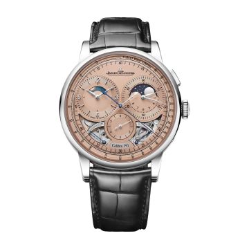 Jaeger-LeCoultre Duomètre Chronograph Moon Pink Gold / Silver