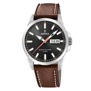 Festina Classics Noir Marron