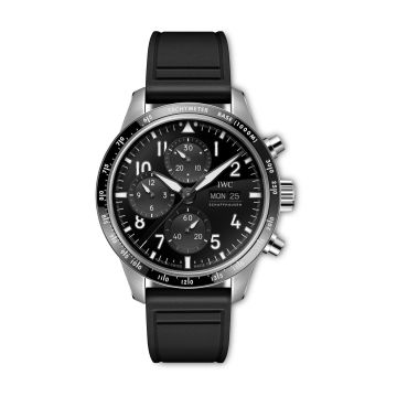 IWC Schaffhausen Pilot's Watch Performance Chronograph Titanium / Black / Rubber