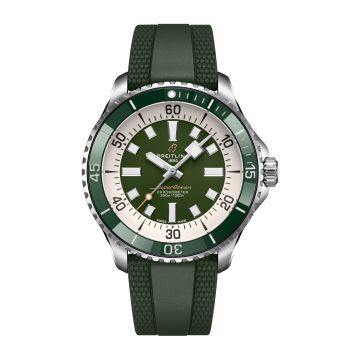 Breitling SuperOcean Automatic 44 Stainless Steel / Green / Rubber