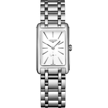 Longines DolceVita 20.8 Quartz Stainless Steel / White / Bracelet