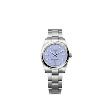 Rolex Oyster Perpetual 34 Stainless Steel / Lavender