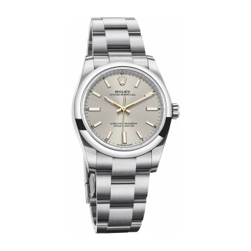 Rolex Oyster Perpetual 34 Stainless Steel / Silver