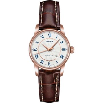 Mido Baroncelli Tradition Lady Rose Gold / Silver