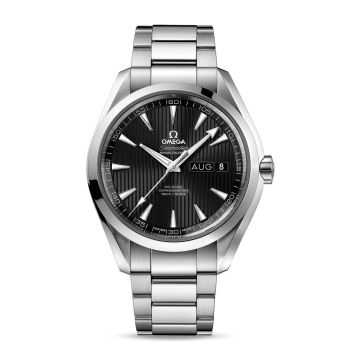 Omega Seamaster Aqua Terra 150M Co-Axial 43 Annual Calendar Stainless Steel / Black / Bracelet