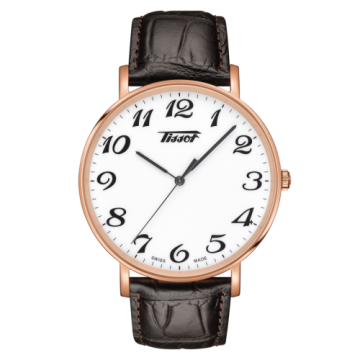 Tissot Everytime Large Rose Gold PVD / White / Strap