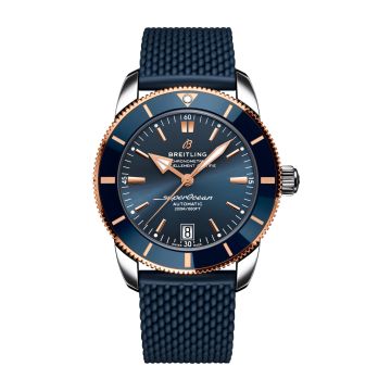Breitling Superocean Heritage II B20 Automatic 42 Stainless Steel / Red Gold / Blue / Rubber