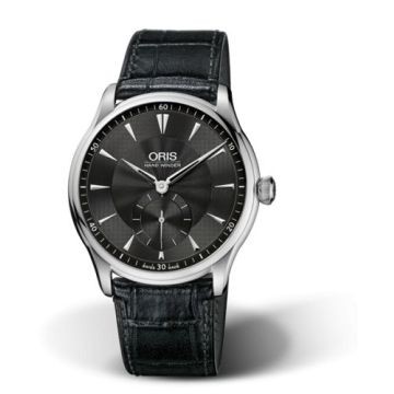 Oris Artelier Hand Winding Small Second 40 Stainless Steel / Black
