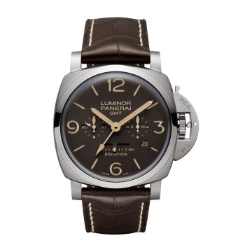 Panerai Luminor 1950 47 Equation Of Time 8 Days Titanium / Brown