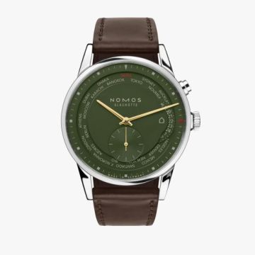 Nomos Glashütte Zürich Weltzeit DXM