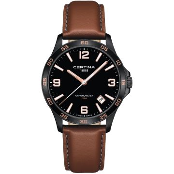 Certina DS-8 Chronometer 41.5 PVD / Black