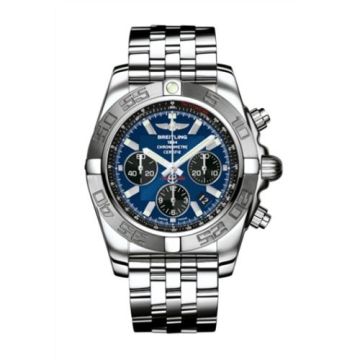 Breitling Chronomat 44 Stainless Steel / Blue / Bracelet