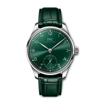IWC Schaffhausen Portugieser Automatic 40 Stainless Steel / Green