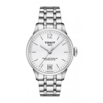 Tissot Chemin des Tourelles Powermatic 32 Stainless Steel / Silver / Bracelet