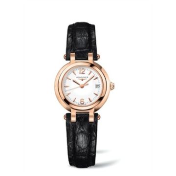 Longines PrimaLuna Quartz 26.5 Pink Gold / White